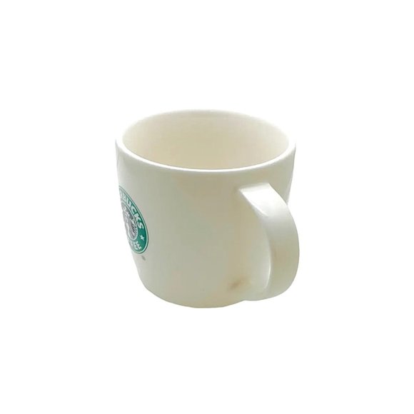 2008 Starbucks Coffee Tea Mug Cup, Porcelain Ceramic, Green Signature Logo - Picture 6 of 10